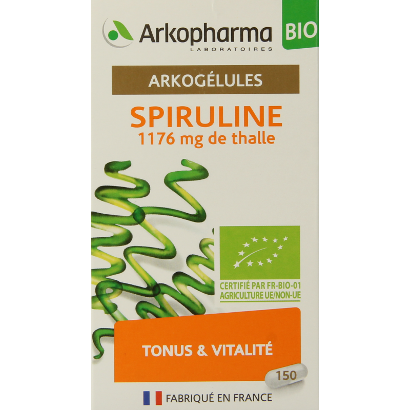 Arkocaps Spiruline bio 150 Capsules