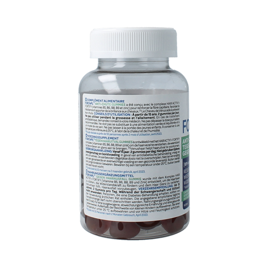 Forcapil Tegen haaruitval 60 Gummies