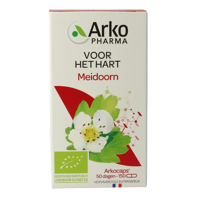 Arkocaps Meidoorn bio 150 Capsules