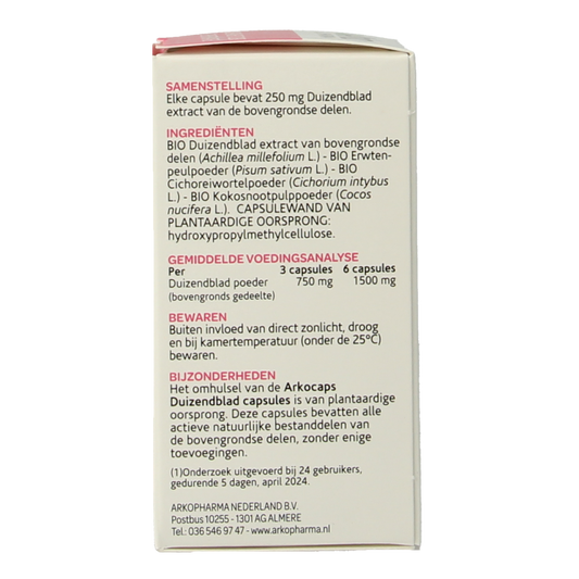 Arkopharma Duizendblad 30.00 Capsules