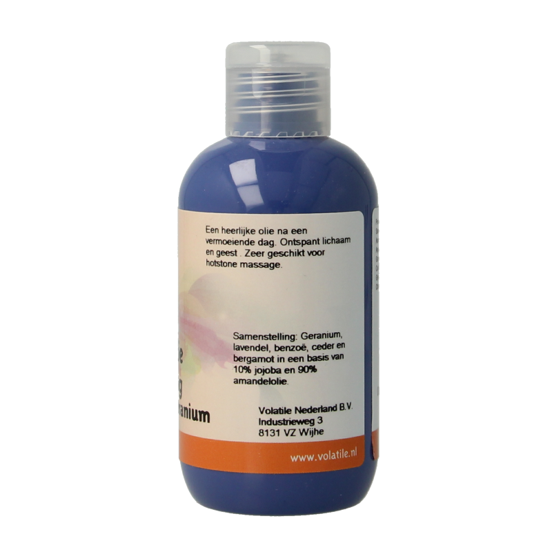 Volatile Massageolie ontspanning lavendel geranium 100 Milliliter