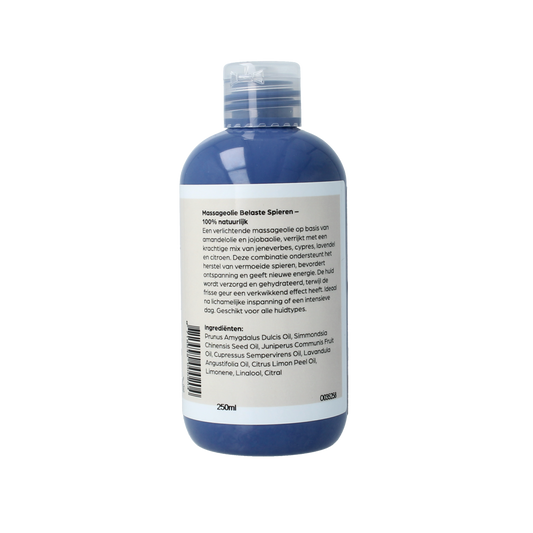 Volatile Massageolie belaste spieren 250.00 Milliliter