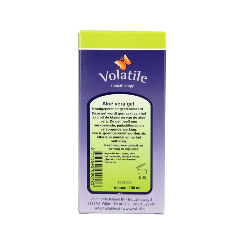 Volatile Aloe vera gel 100 Milliliter