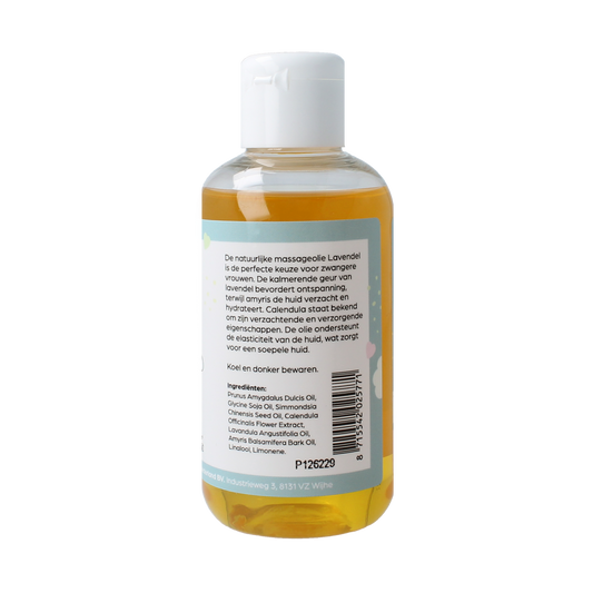 Volatile Massageolie zwangerschap lavendel 150.00 Milliliter