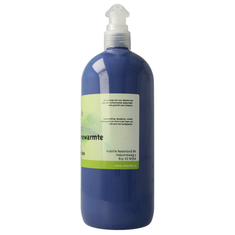 Volatile Massageolie sesam zonnewarmte 1000 Milliliter
