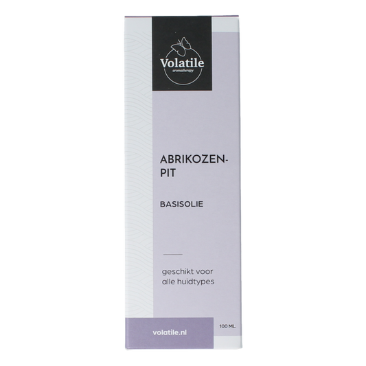 Volatile Abrikozenpit basisolie glazen fles 100 Milliliter