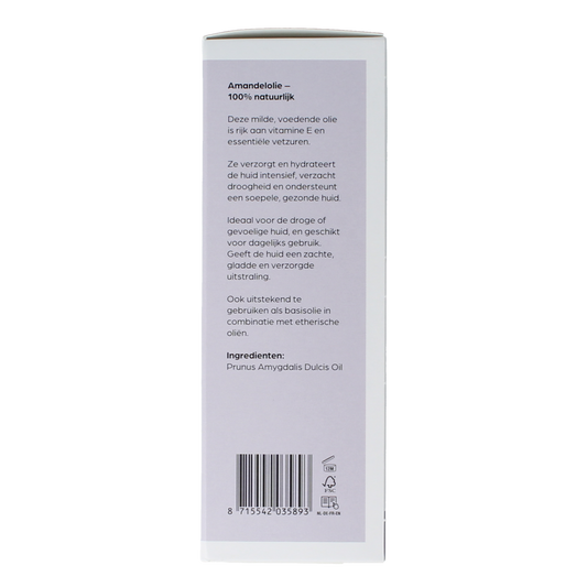 Volatile Amandel basisolie glazen fles 100.00 Milliliter