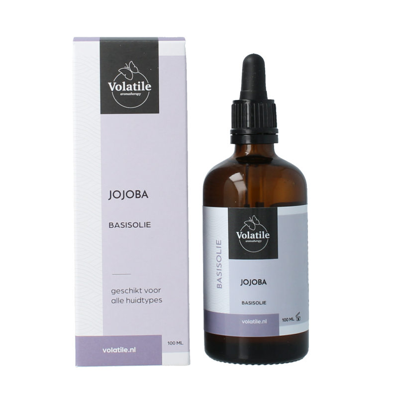Volatile Jojoba basisolie glazen fles 100 Milliliter