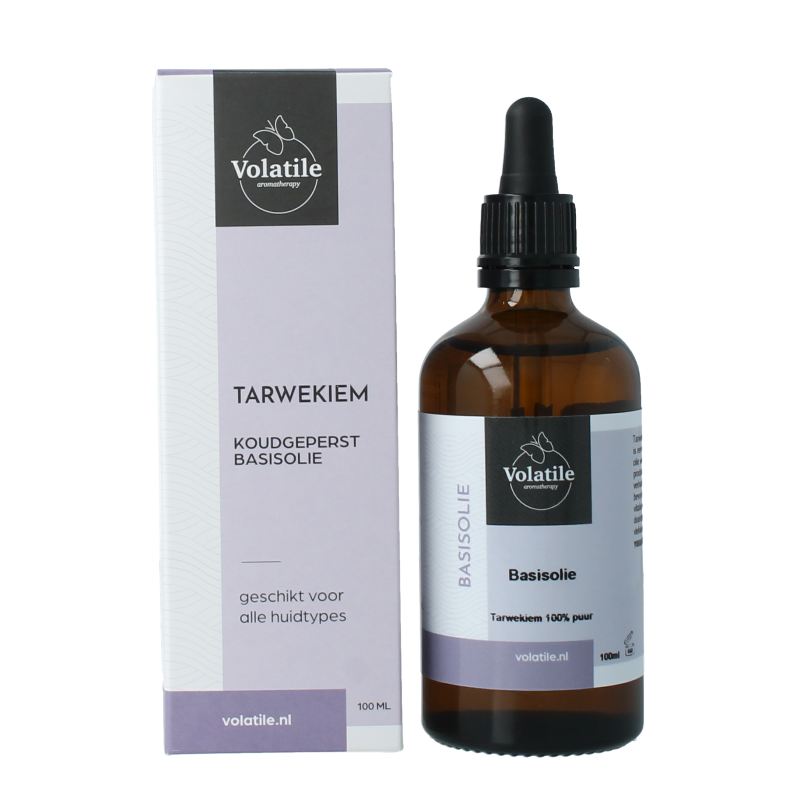 Volatile Tarwekiem koudgeperst basisolie glazen fles 100 Milliliter