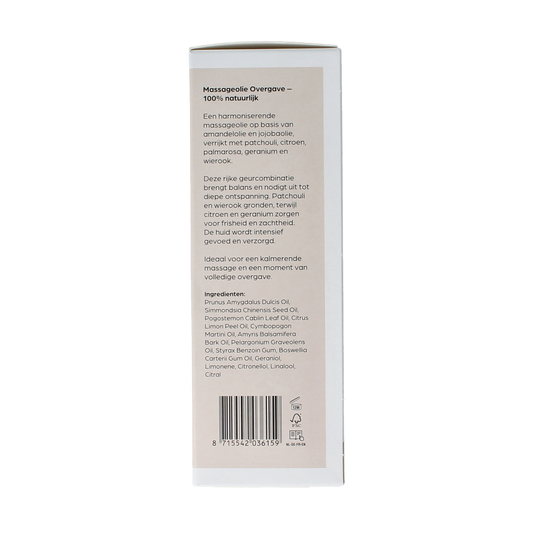 Volatile Massageolie overgave glas met pomp 100.00 Milliliter