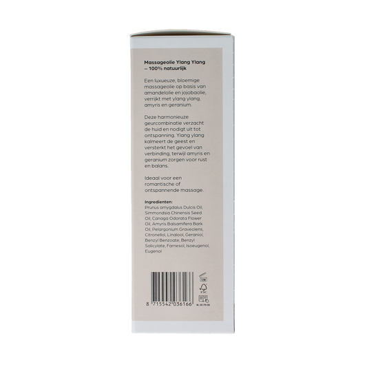 Volatile Massageolie ylang ylang glas met pomp 100.00 Milliliter