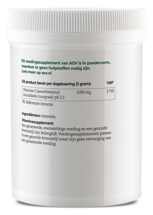 AOV 330 Vitamine C ascorbinezuur 250 Gram