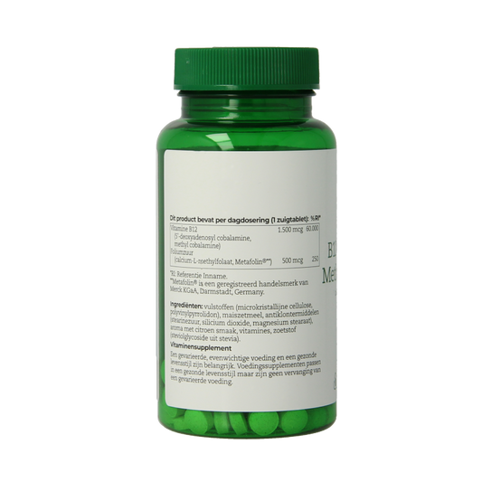 AOV 254 B12 Adenosyl & methylcobalamine 120 Zuigtabletten