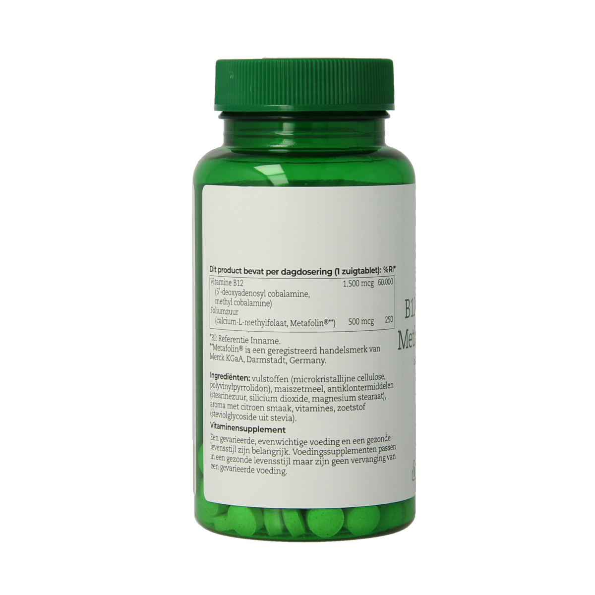 AOV 254 B12 Adenosyl & methylcobalamine 120.00 Zuigtabletten