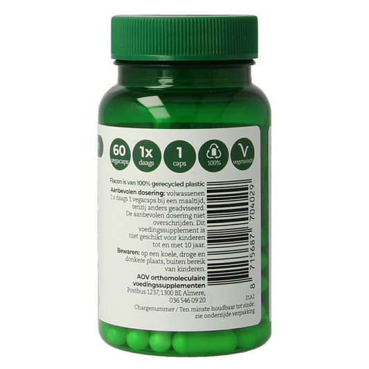 AOV 402 Vitamine D3 25mcg 60.00 Vegetarische capsules