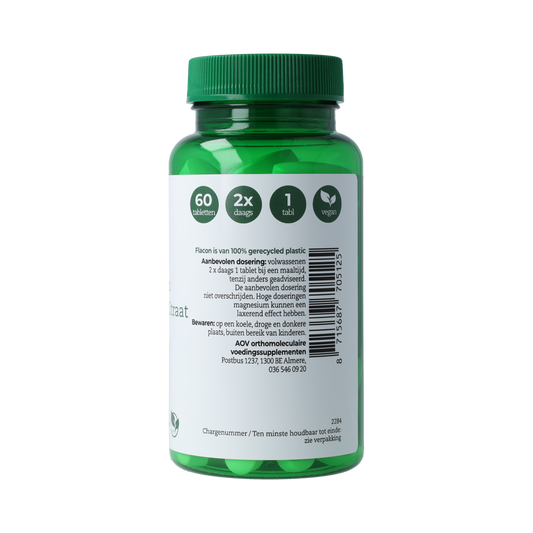 AOV 512 Magnesium bisglycinaat & citraat 150mg 60.00 Tabletten