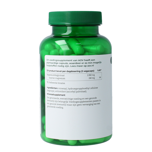 AOV 515 Magnesium bisglycinaat 120 Vegetarische capsules