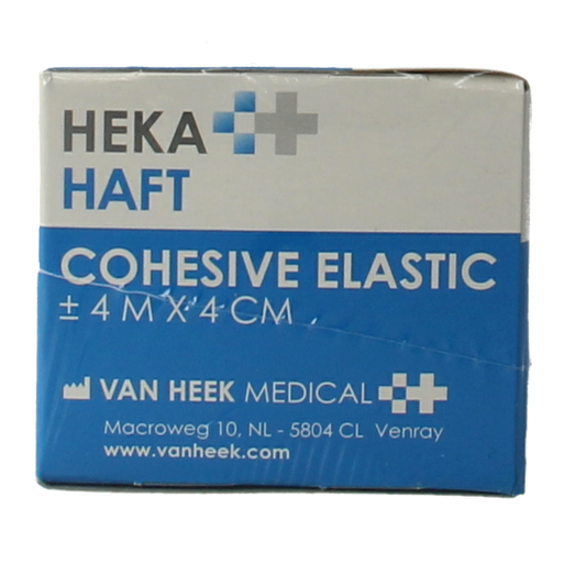 Hekahaft Cohesive windsel 4m x 4cm 5.00 Rol