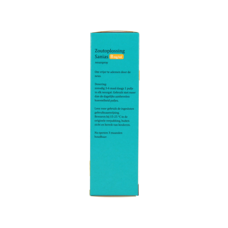 Sanias Zoutoplossing neusspray 8mg/ml 15 Milliliter