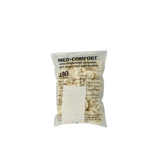 Med Comfort Vingercondoom latex S2 100 Stuks