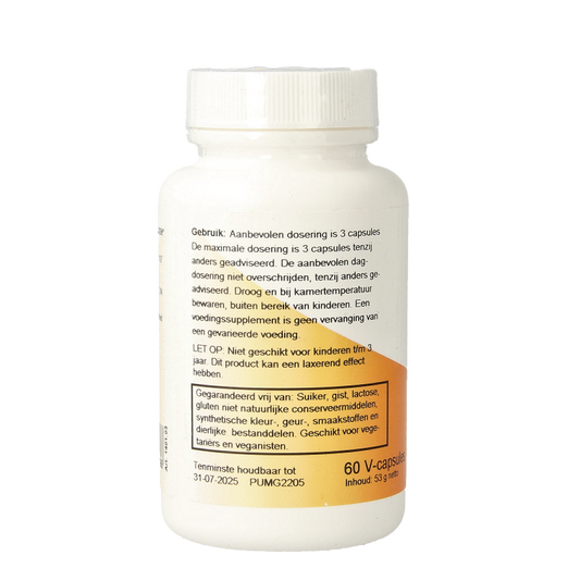 Ortholon Magnesium citraat 60 Vegetarische capsules