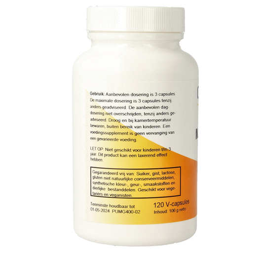 Ortholon Magnesium citraat 120 Vegetarische capsules