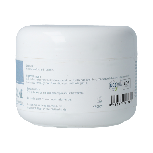 van der Pigge Huidbalans calendula herstel creme 100.00 Milliliter