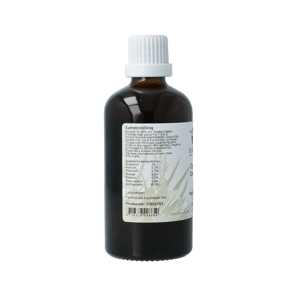 Groene Os Cynara complex paard/pony 100.00 Milliliter