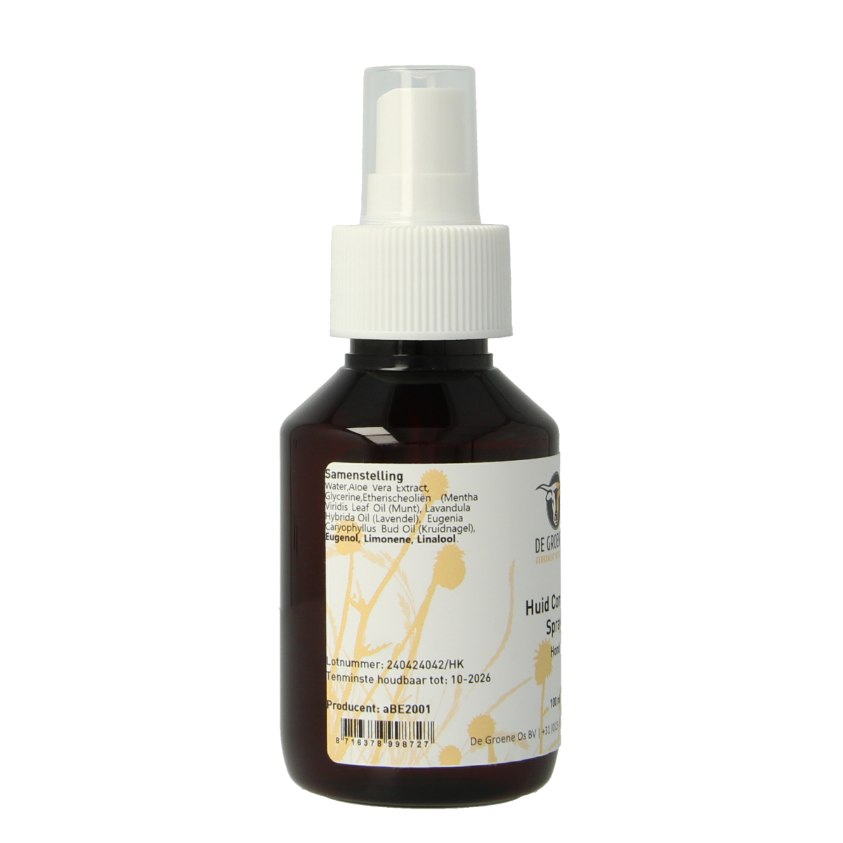 Groene Os Huid comfort spray hond 100.00 Milliliter