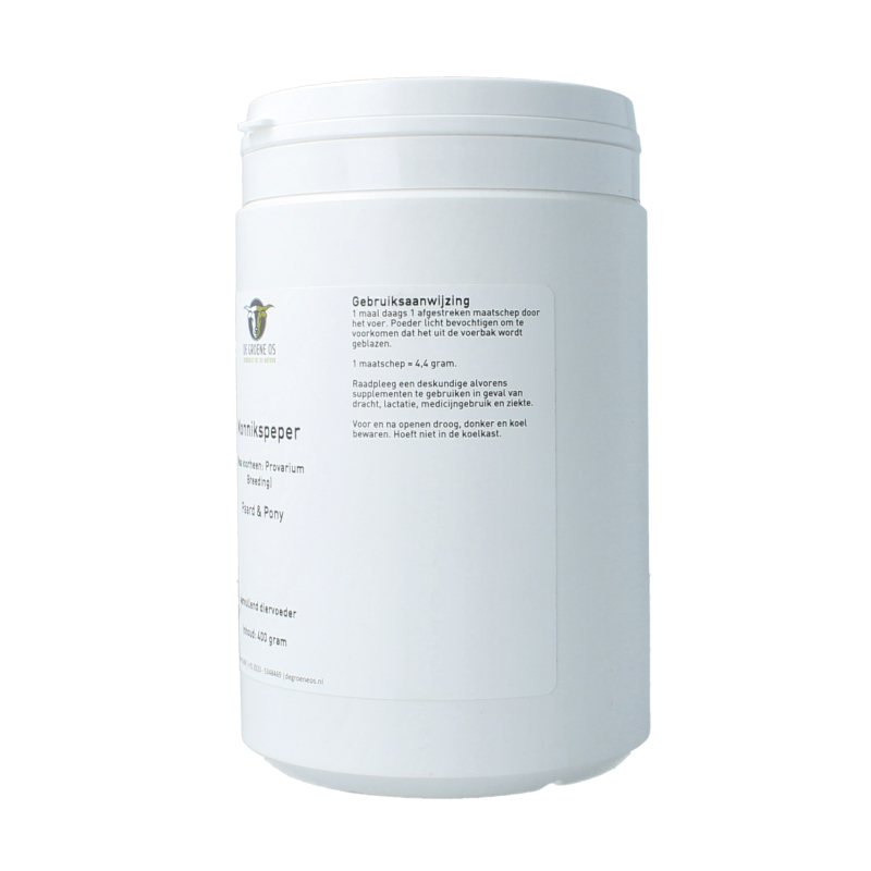 De Groene Os Monnikspeper paard & pony 400 Gram