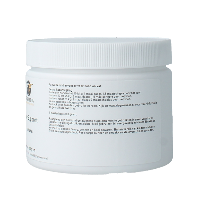 De Groene Os Spier support hond & kat 200 Gram