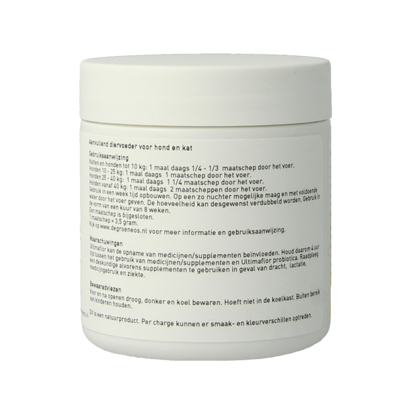 Groene Os Ultimaflor hond/kat 100 Gram