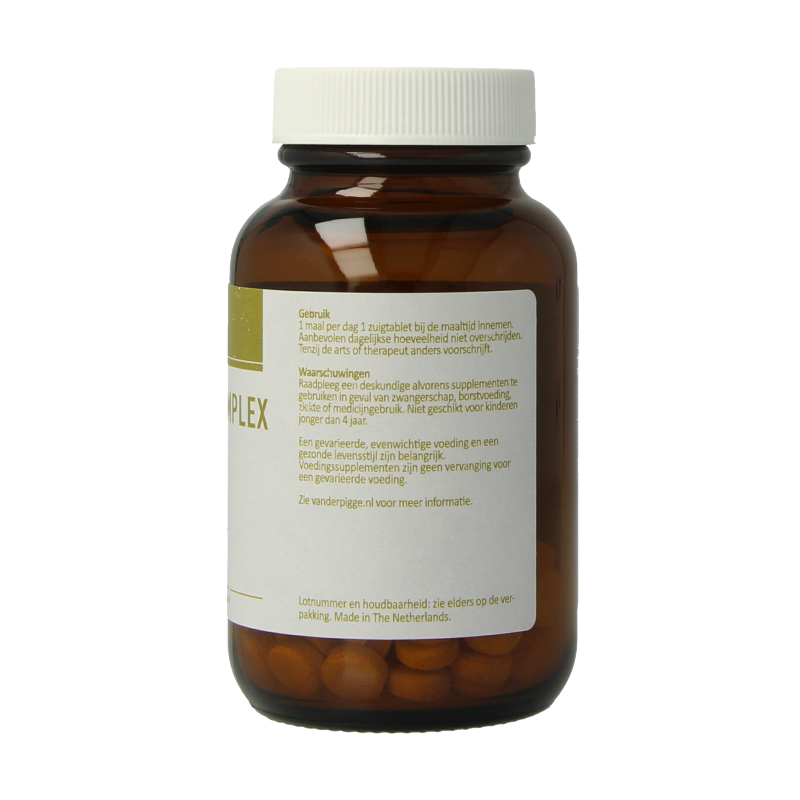 van der Pigge Vitamine B12 complex 90 Zuigtabletten