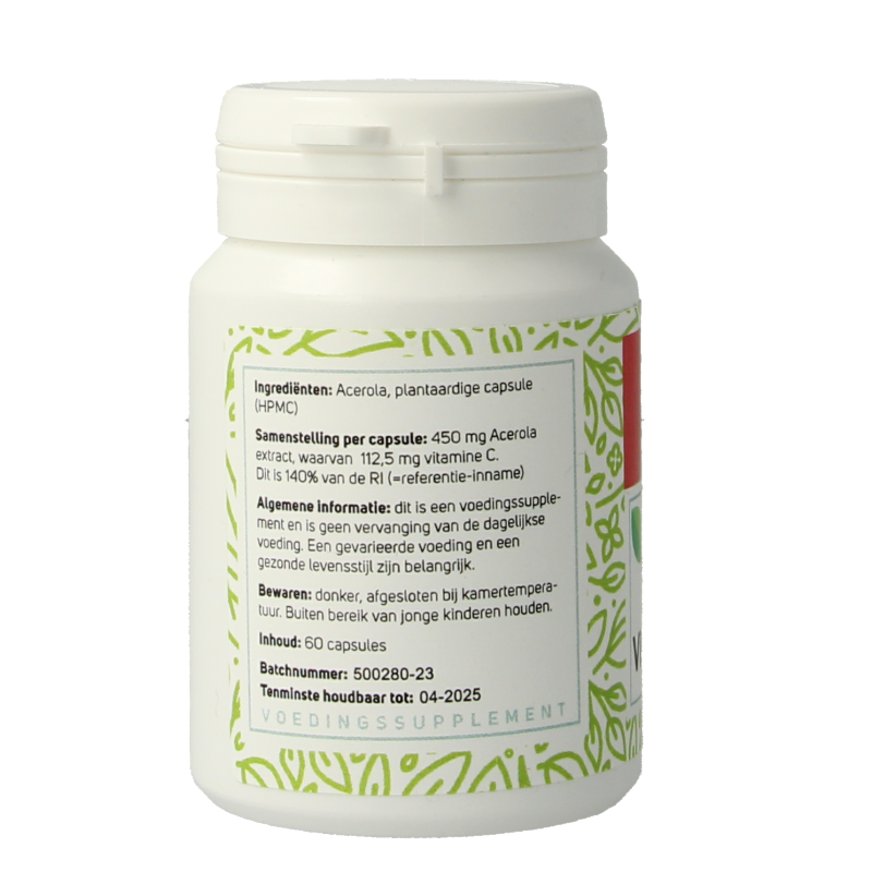 Biodream Vitamine C uit acerola 60 Capsules