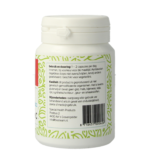Biodream Vitamine C uit acerola 60.00 Capsules