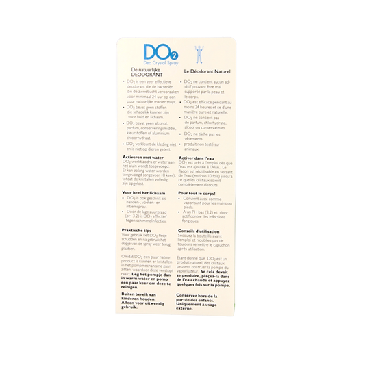 DO2 Deodorantspray 40 Milliliter