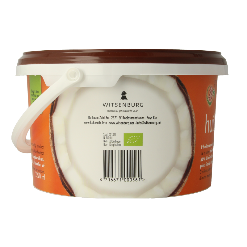 Omega & More Kokosolie extra virgin bio 2220 Milliliter