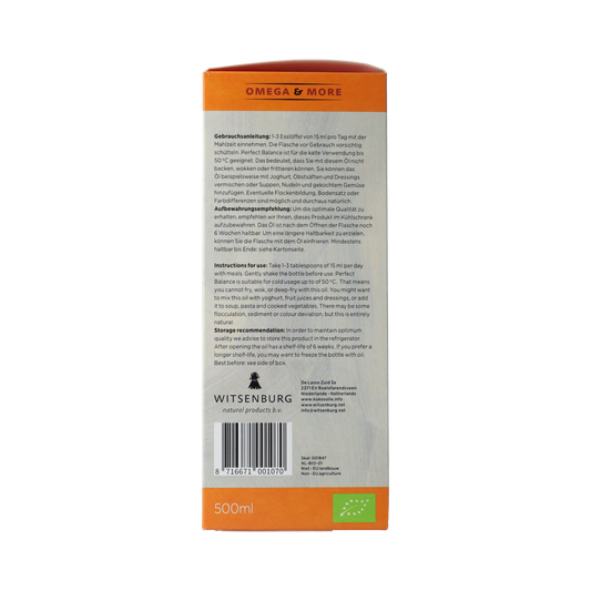 Omega & More Perfect balance bio 500.00 Milliliter