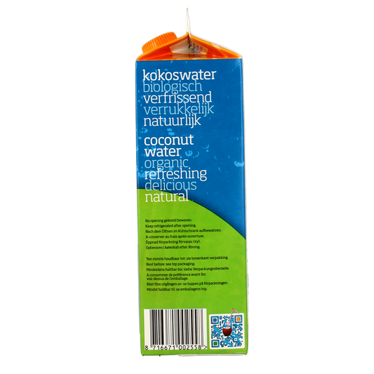 Omega & More Kokoswater bio 1.00 Liter