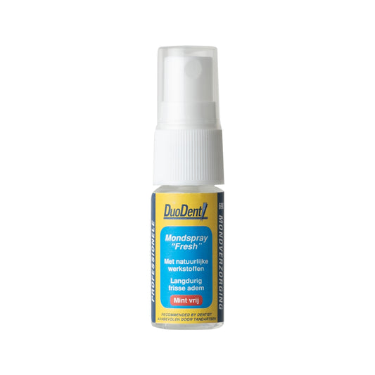 Duodent Mondspray fresh mintvrij 11 Milliliter