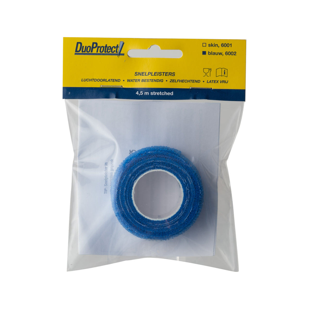 Duoprotect Snelpleisters blauw 1.00 Rol