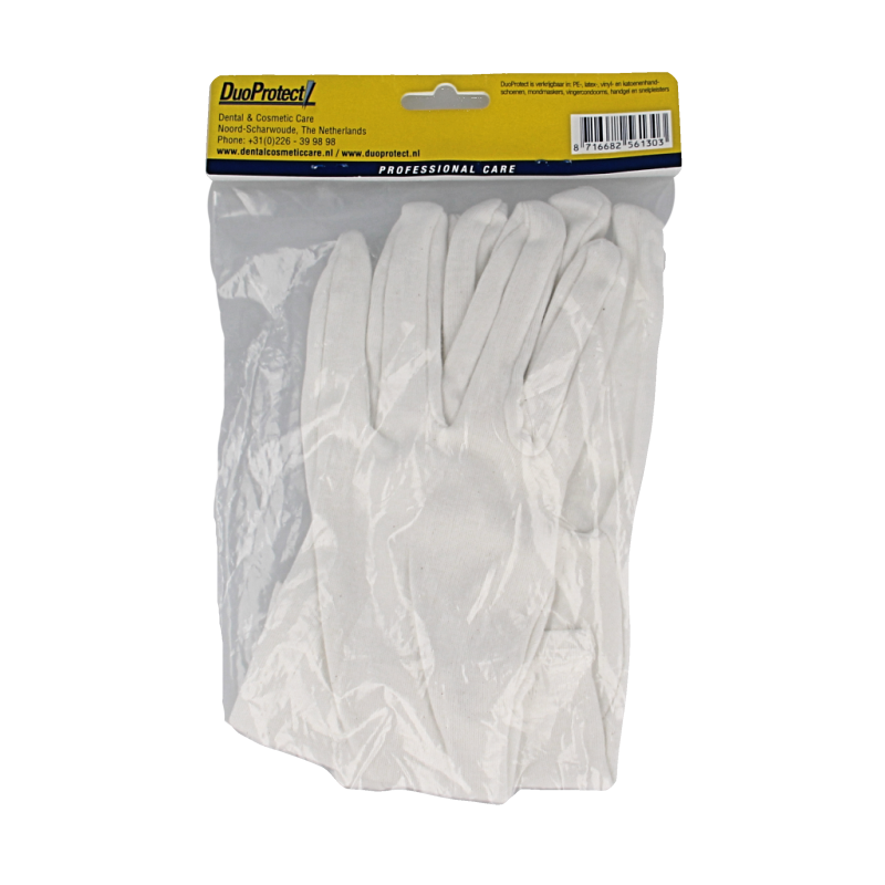 Duoprotect Handschoen katoen maat L 1 Paar