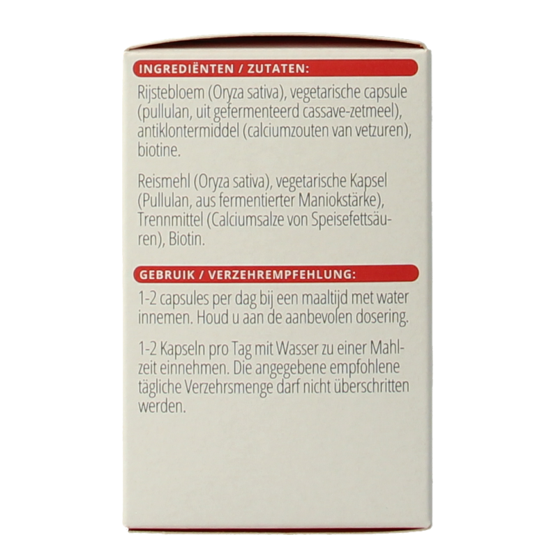 Vitals Biotine 500 mcg 100 Capsules