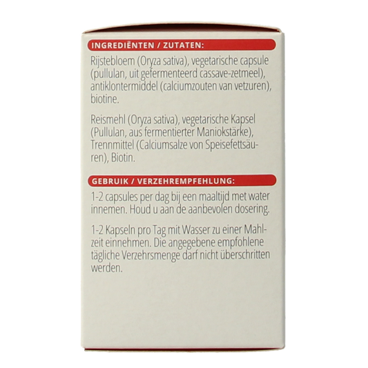 Vitals Biotine 500 mcg 100.00 Capsules