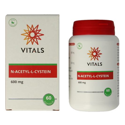 Vitals N-Acetyl-L-cysteine 600 mg 60 Vegetarische capsules
