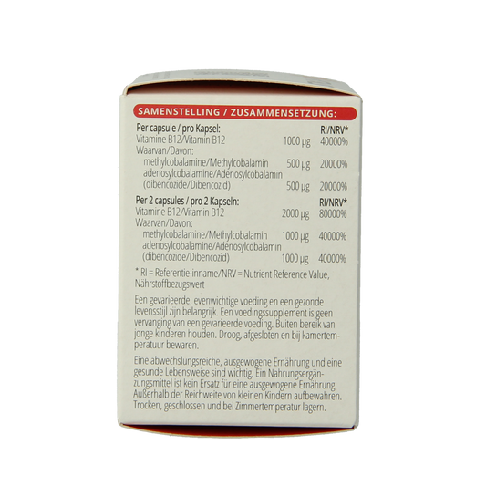 Vitals Vitamine B12 1000 mcg 100.00 Capsules