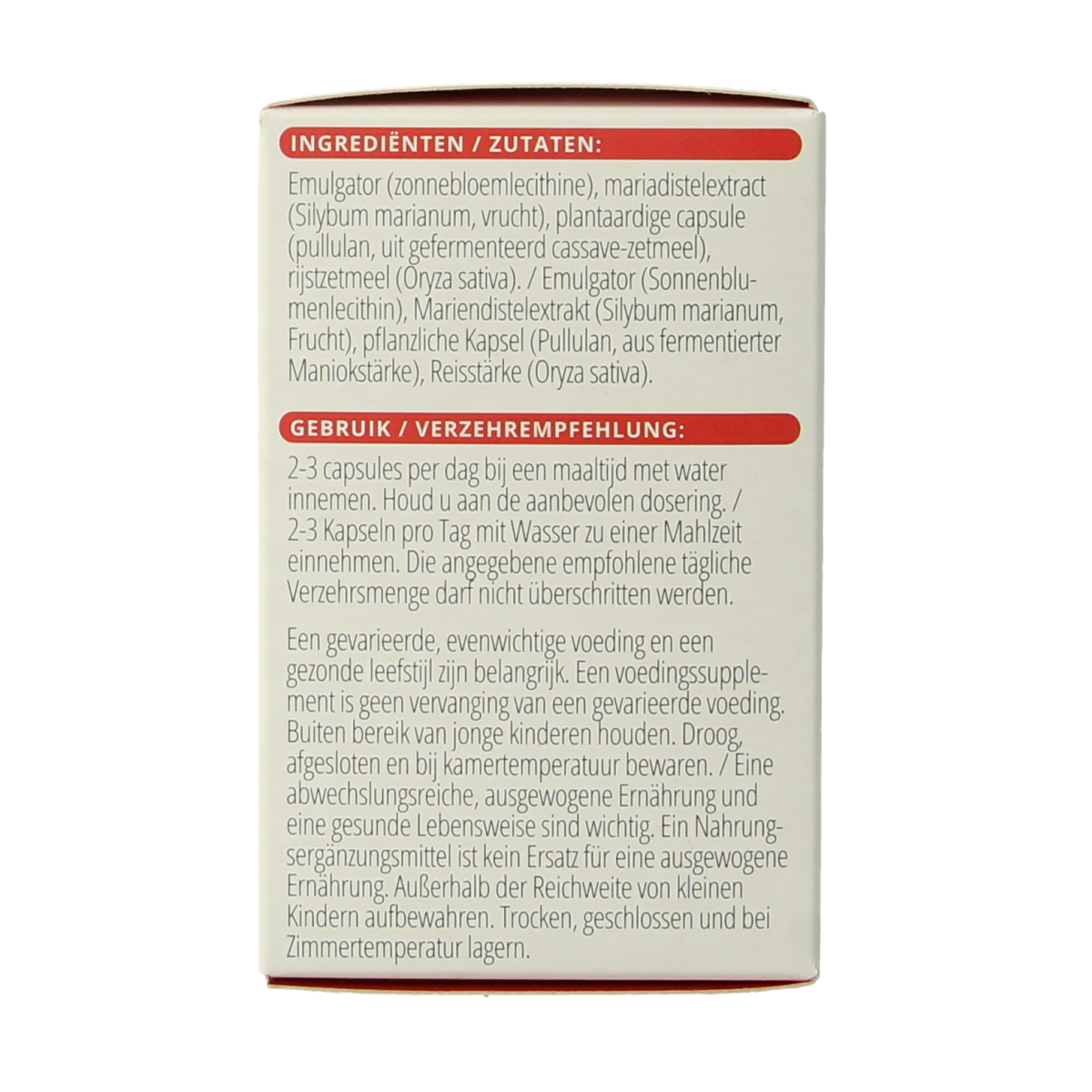 Vitals Mariadistel-PS 60.00 Capsules
