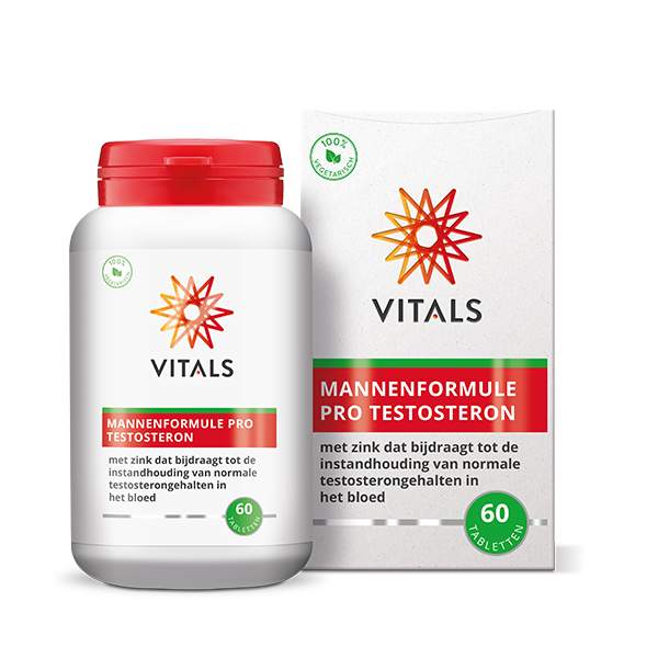 Vitals Mannenformule pro testosteron vit 60.00 Tabletten