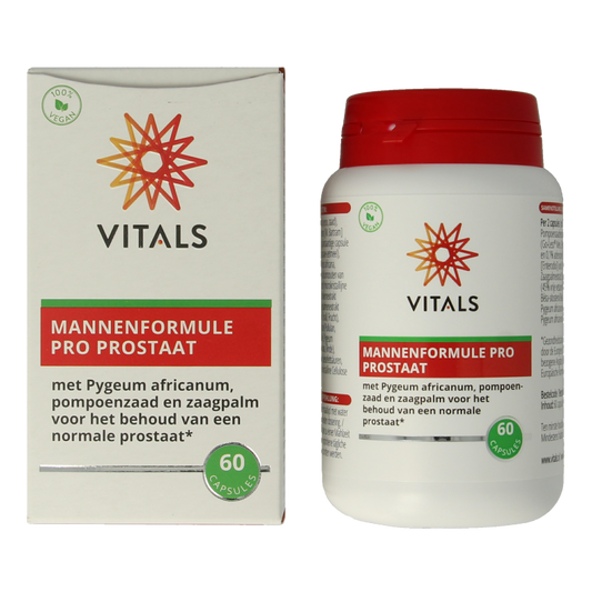 Vitals Mannenformule pro prostaat 60 Capsules