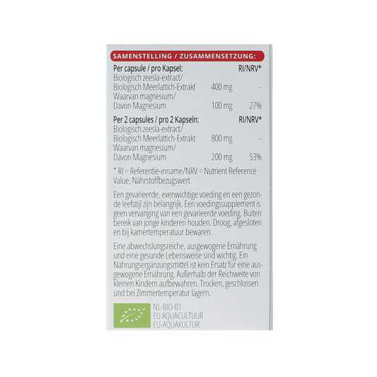 Vitals Magnesium 100mg bio 60.00 Capsules